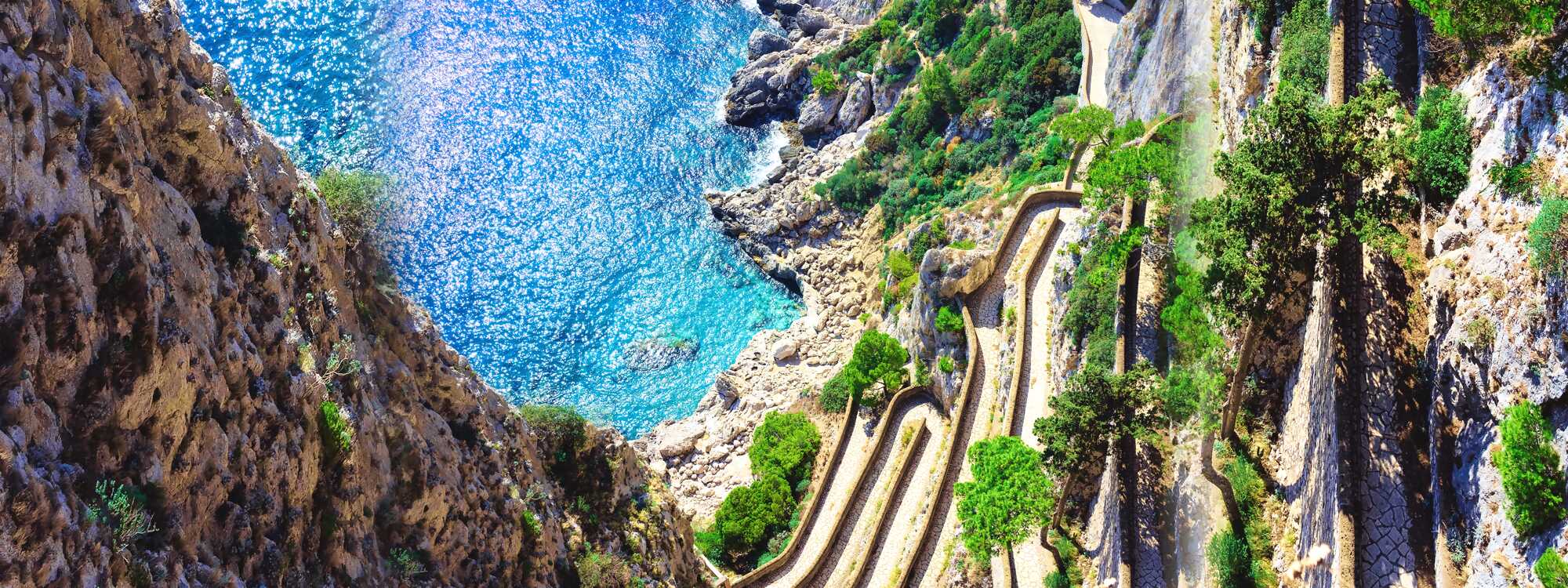 Via Krupp - einer der schönsten Wanderwege der Insel Capri